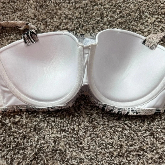 Target Snake Skin Print Bathing Suit Top - 36B - Picture 3 of 4